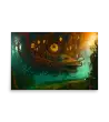 06 WATER MONSTER RED Poster