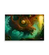 10 WATER MONSTER RED Poster