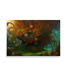12 WATER MONSTER RED Poster