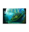06 WATER MONSTER MYSTERIOUS Poster