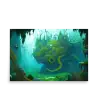 05 WATER HOUSE MONSTER Poster