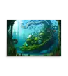 21 WATER HOUSE MONSTER Poster