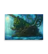 19 WATER HOUSE MONSTER Poster