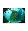 20 WATER HOUSE MONSTER Poster