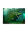03 WATER MONSTER GREEN Poster