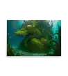 07 WATER MONSTER GREEN Poster