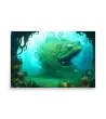 10 WATER MONSTER GREEN Poster