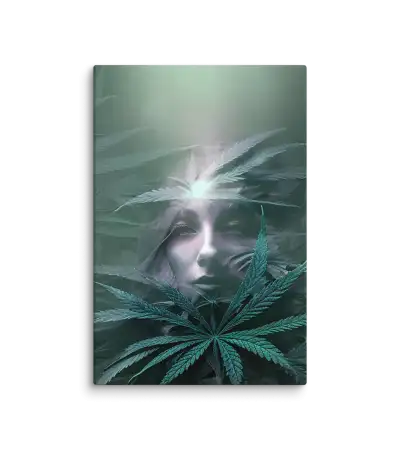 Maria Juana 10 Green Canvas