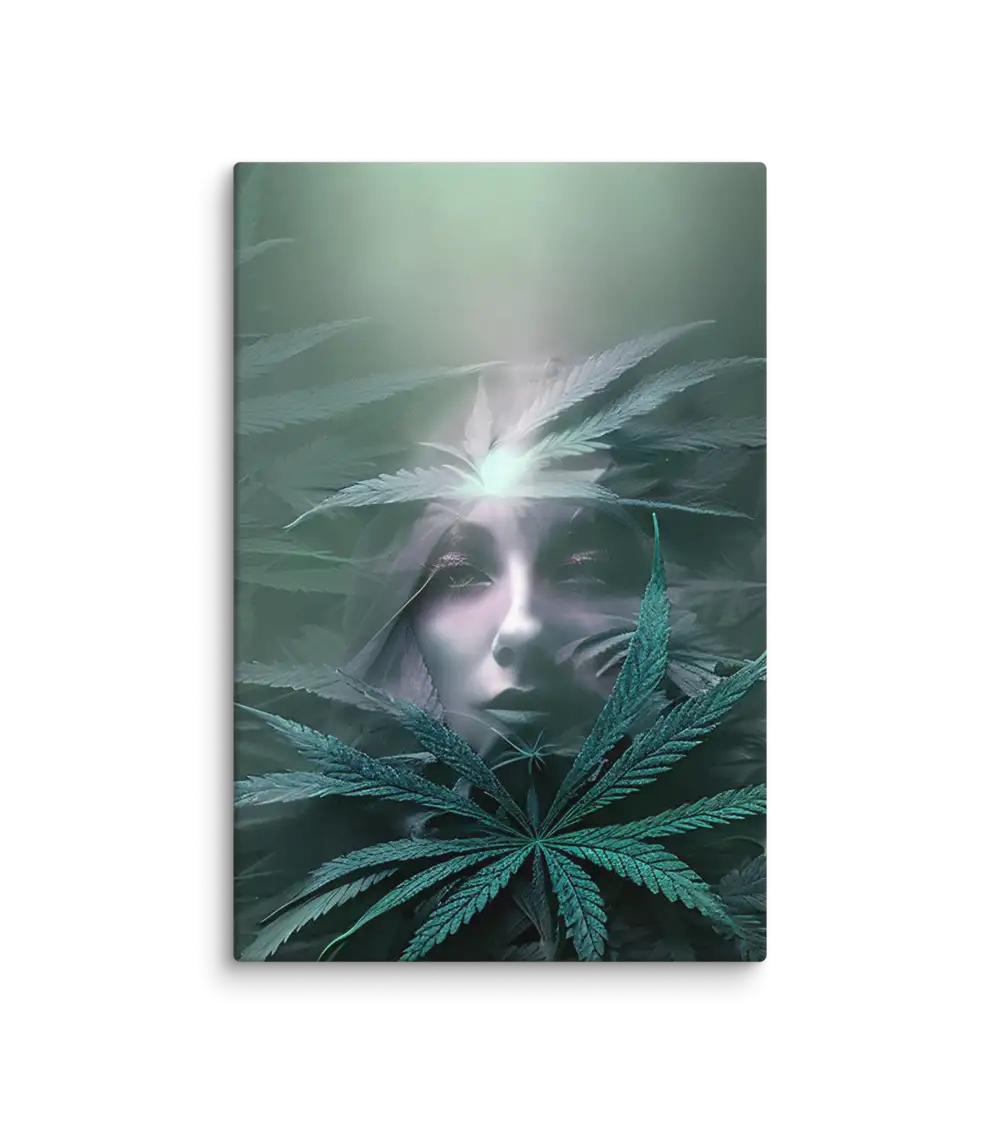Maria Juana 10 Green Canvas