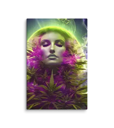 Maria Juana 01 Yellow Canvas