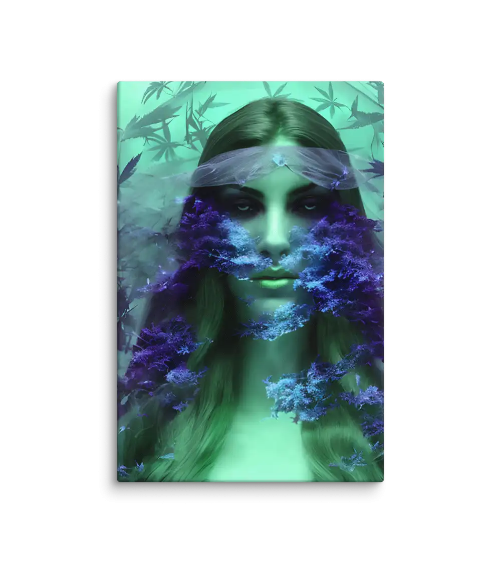 Maria Juana 09 Turkis Canvas