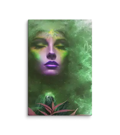 Maria Juana 13 Olive Canvas