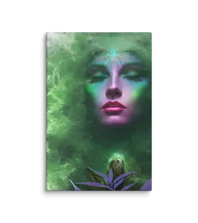 Maria Juana 13 Green Canvas