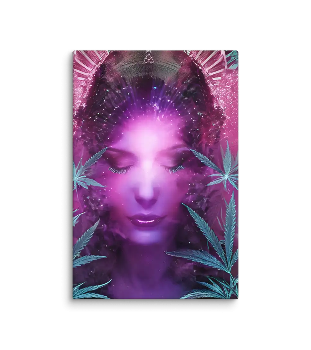 Maria Juana 11 Rot Canvas