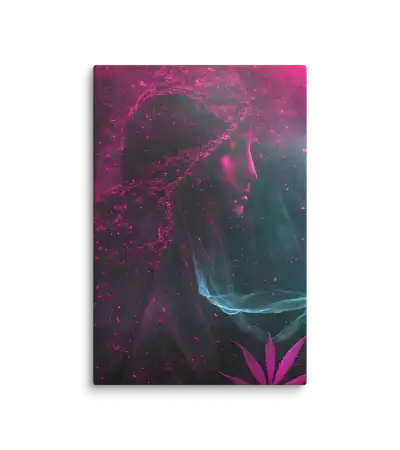 Maria Juana 14 Pink Canvas