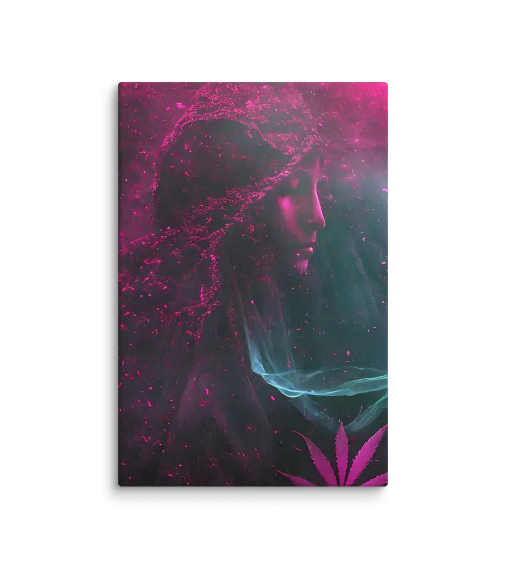 Maria Juana 14 Pink Canvas