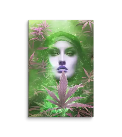 Maria Juana 24 Olive Canvas