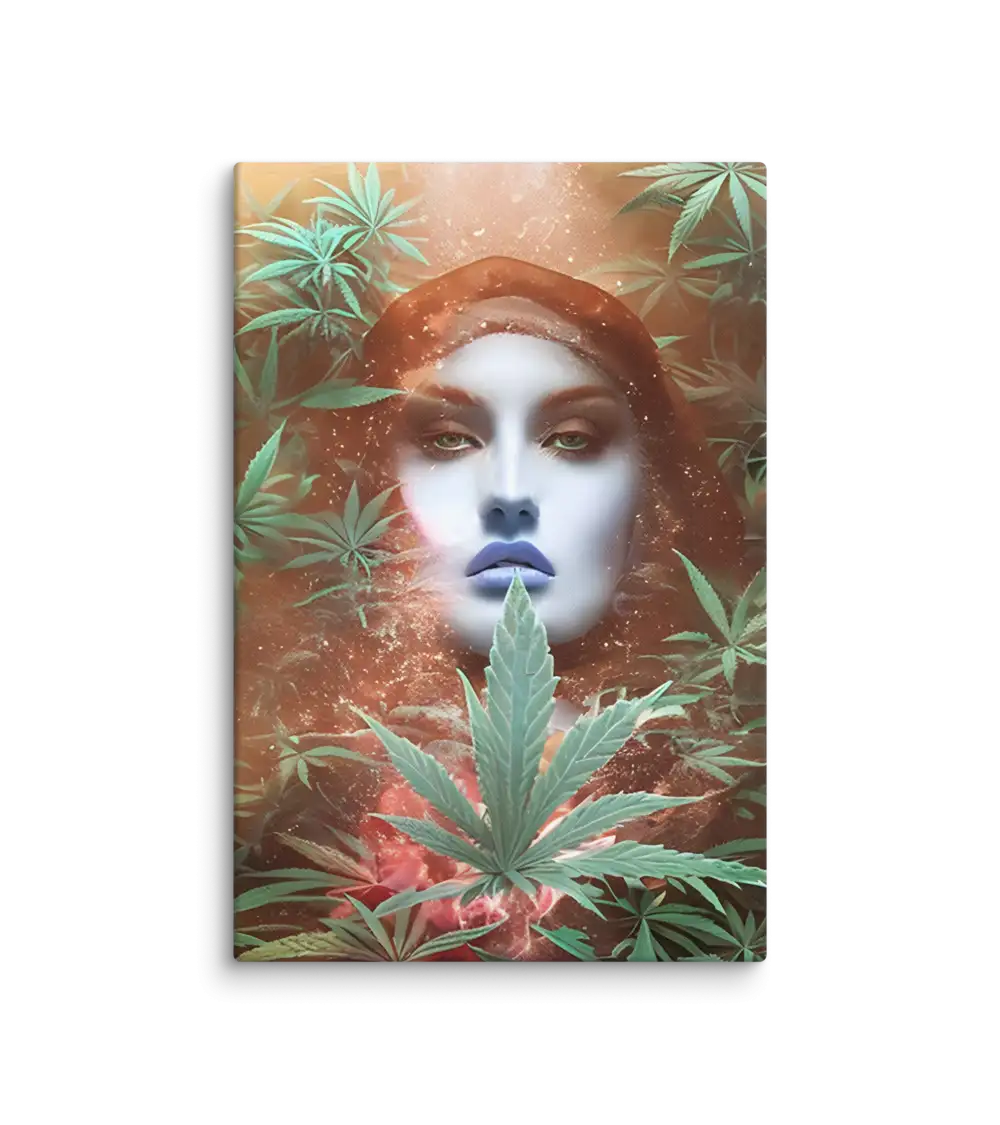 Maria Juana 24 Red Canvas