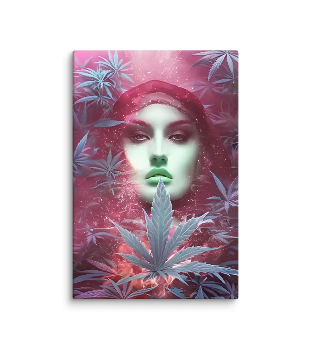 Maria Juana 24 Wine Canvas