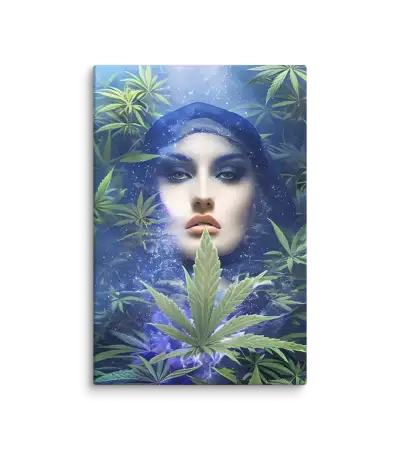 Maria Juana 24 Blue Canvas