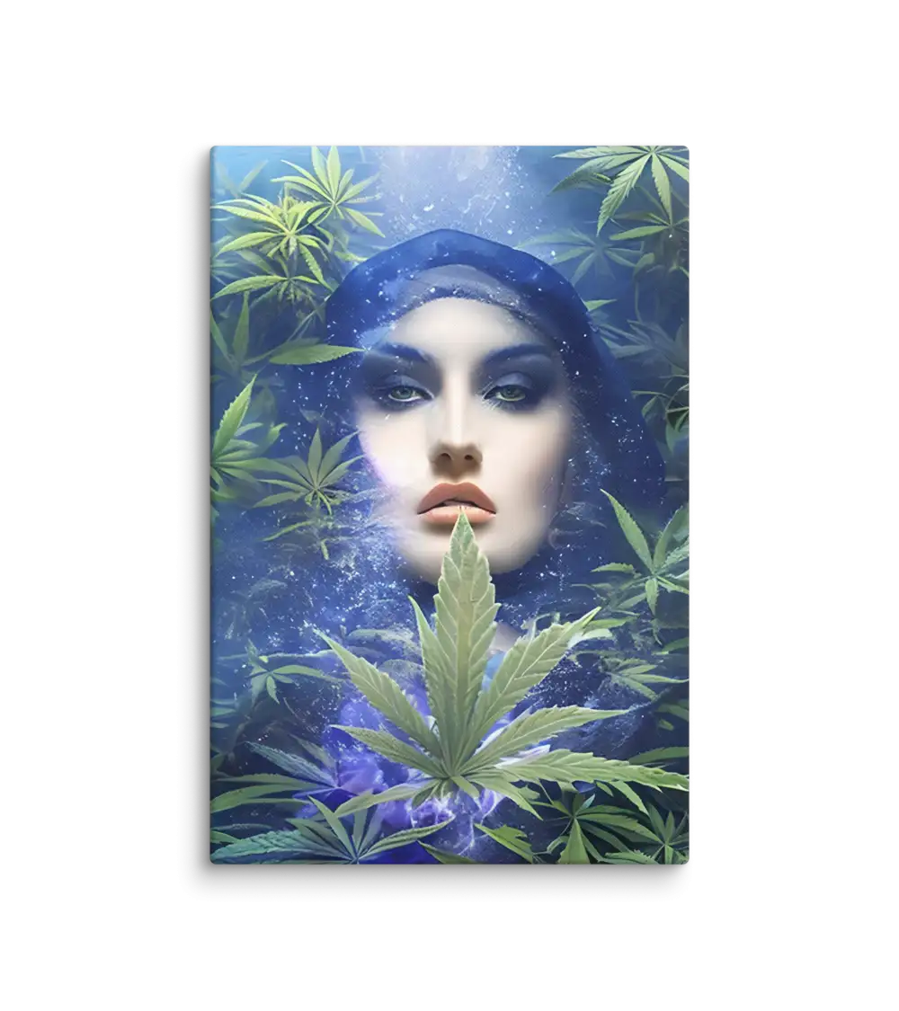 Maria Juana 24 Blue Canvas