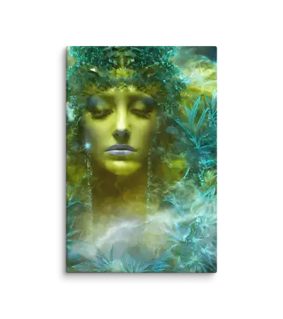 Maria Juana 22 Blue Canvas