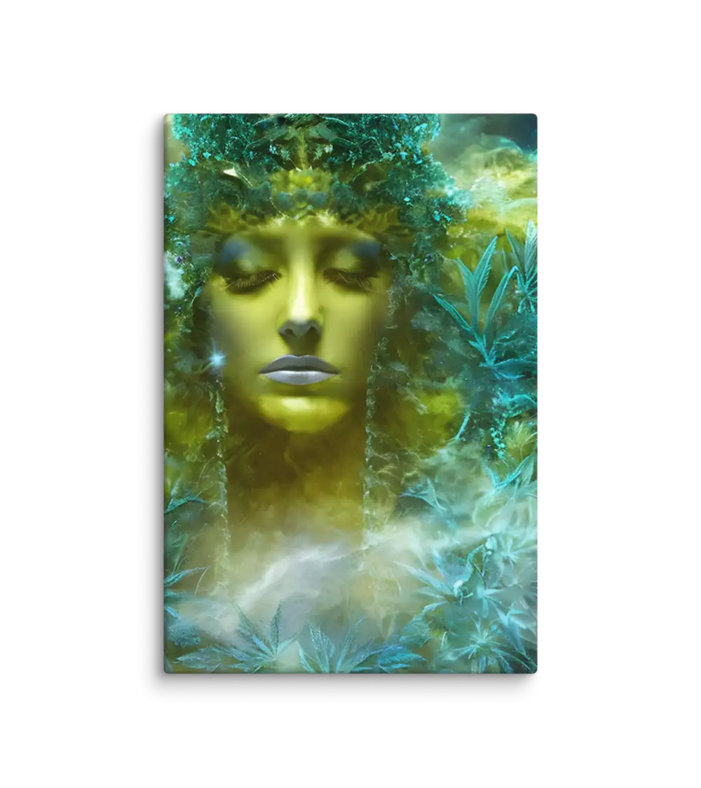 Maria Juana 22 Blue Canvas