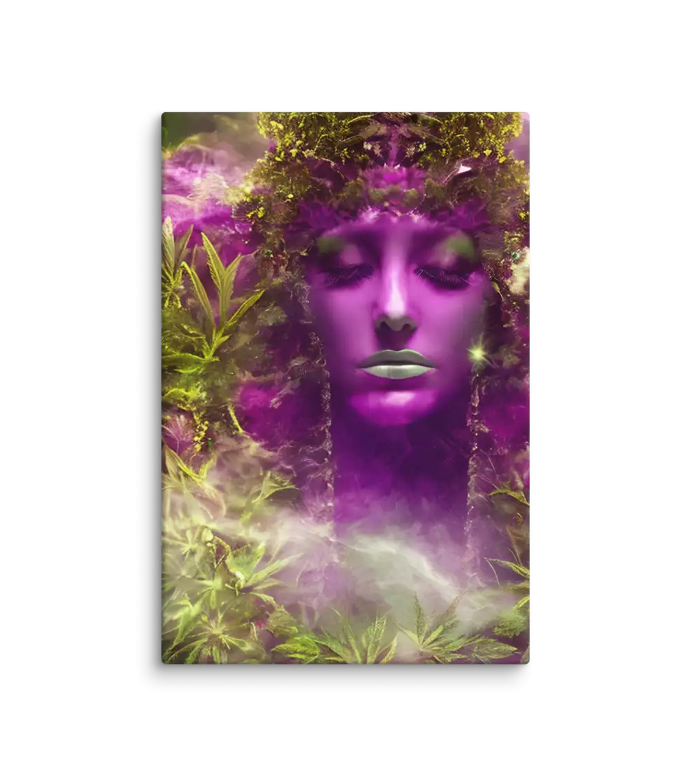 Maria Juana 22 Gold Canvas