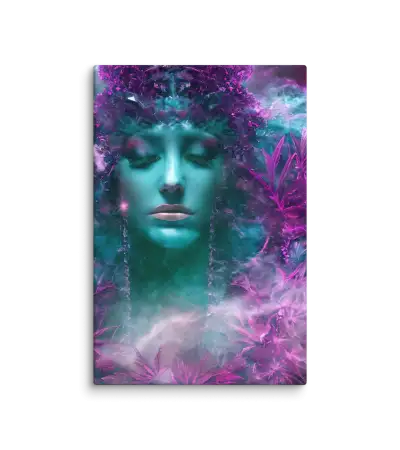 Maria Juana 22 Lila Canvas