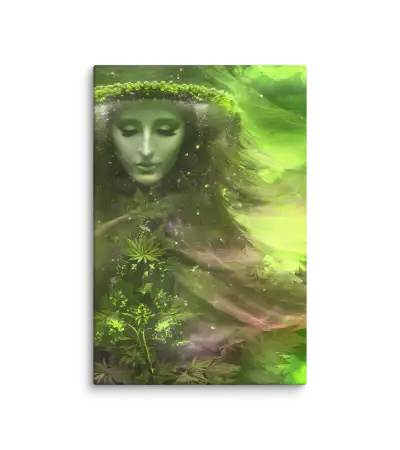 Maria Juana 23 Green Canvas