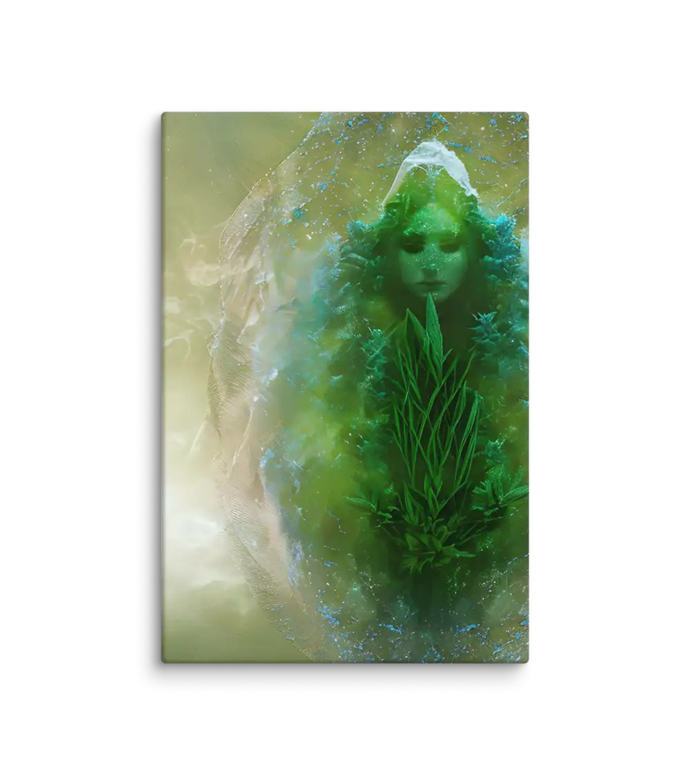 Maria Juana 20 Mustard Canvas