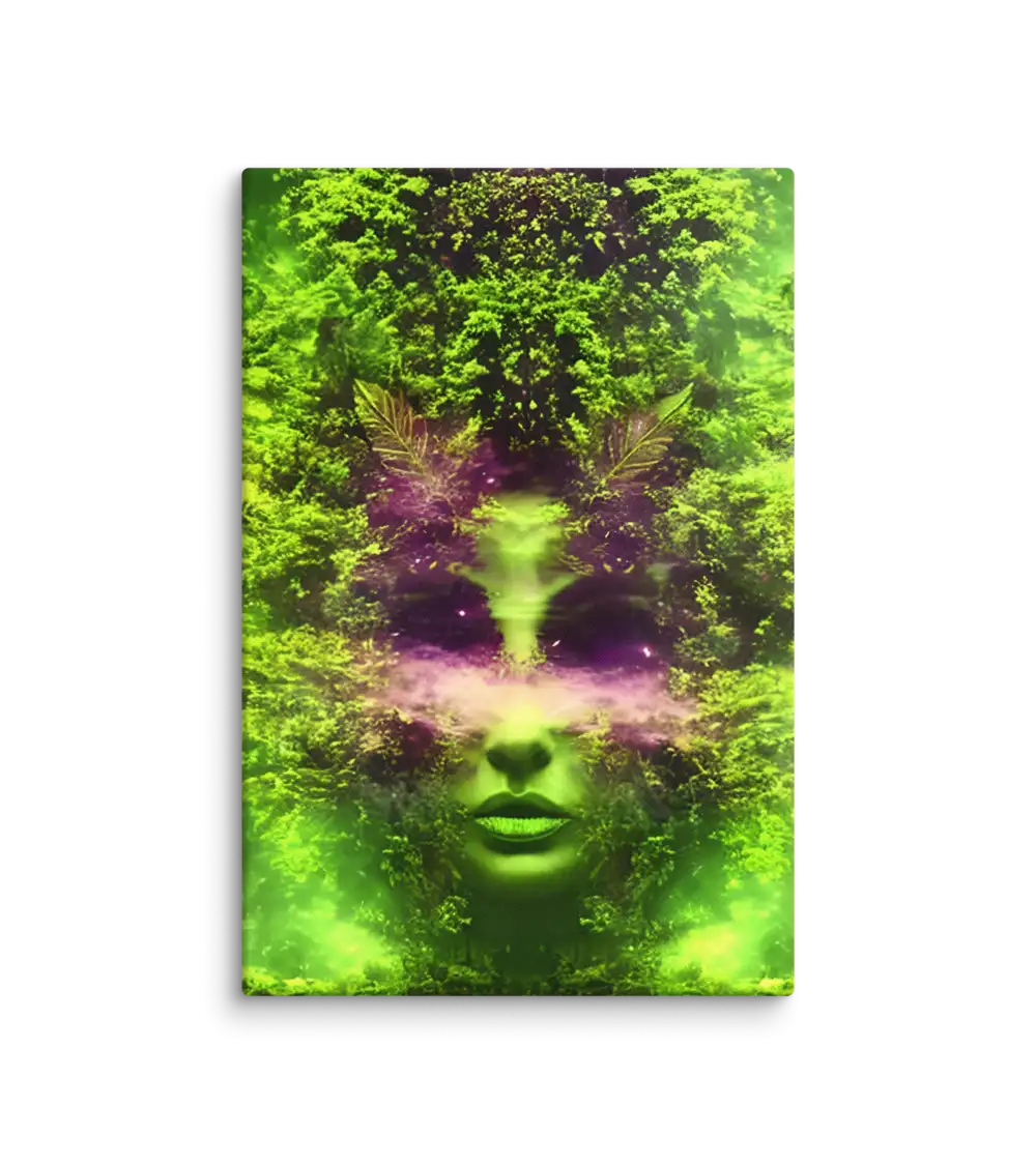 Maria Juana 21 Green Canvas