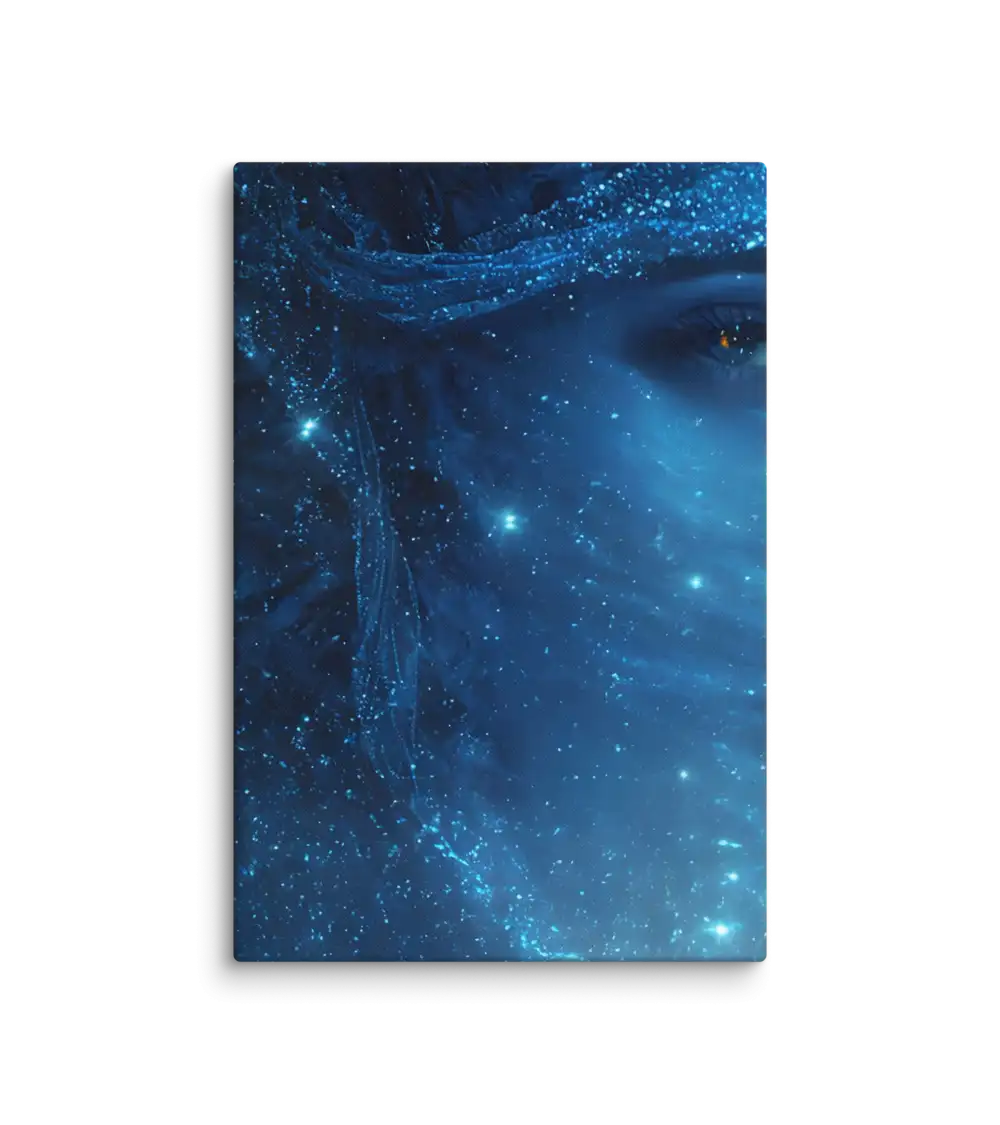 Maria Juana 17 Blue Canvas