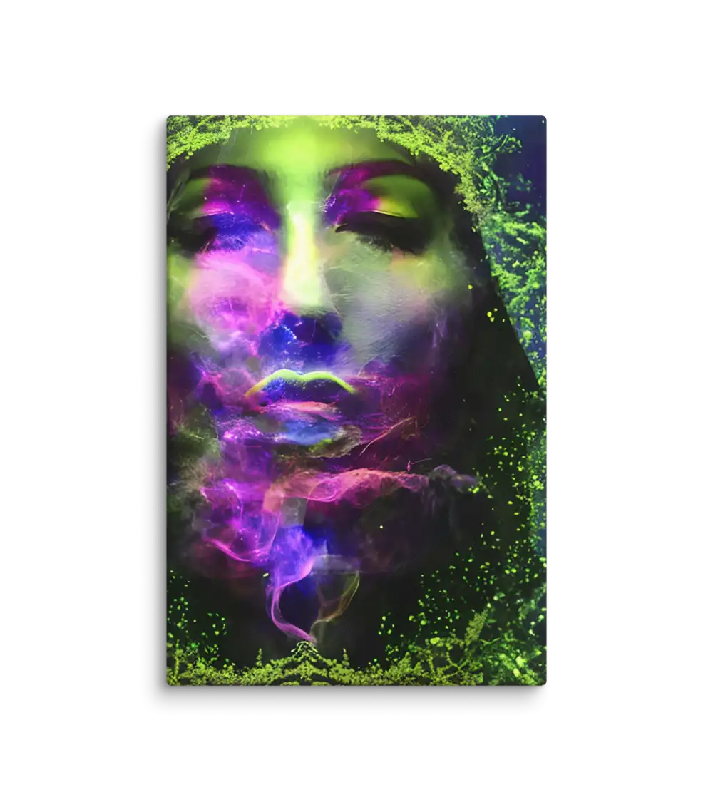 Maria Juana 18 Green Canvas