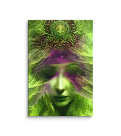 Maria Juana 19 Green Canvas