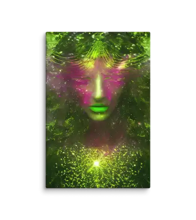 Maria Juana 15 Green Canvas