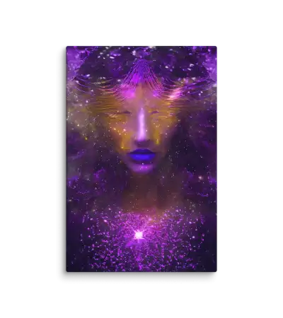 Maria Juana 15 Lila Canvas