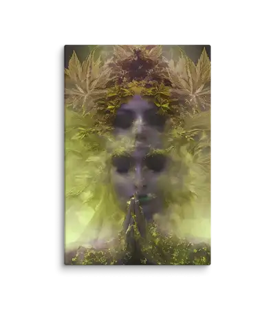 Maria Juana 16 Gold Canvas