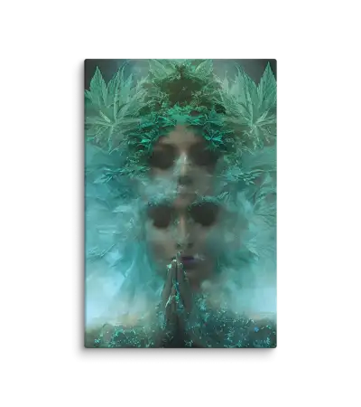 Maria Juana 16 Turkis Canvas