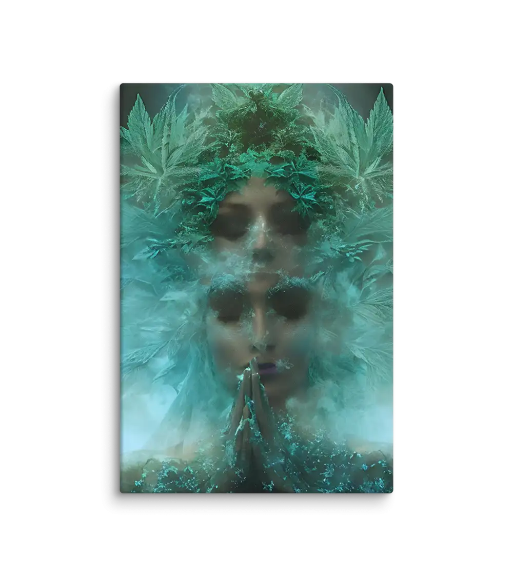 Maria Juana 16 Turkis Canvas