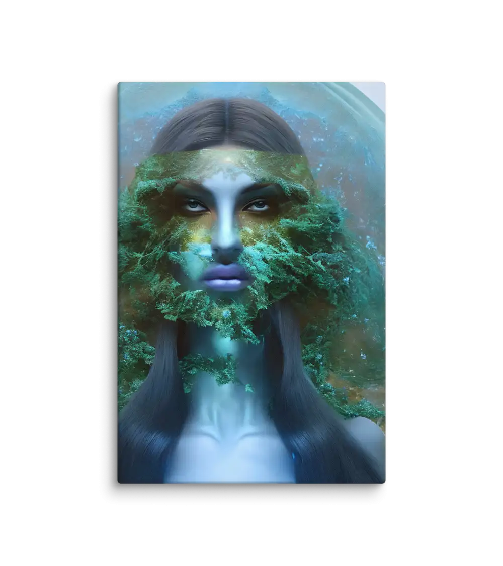 Maria Juana 30 Blue Canvas