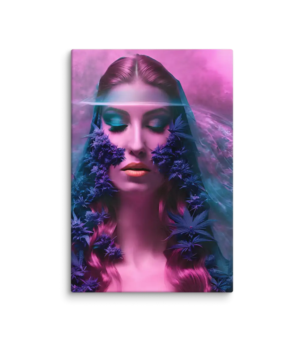 Maria Juana 39 Red Canvas