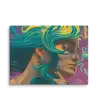 01 RETRO LADY FLAT Canvas