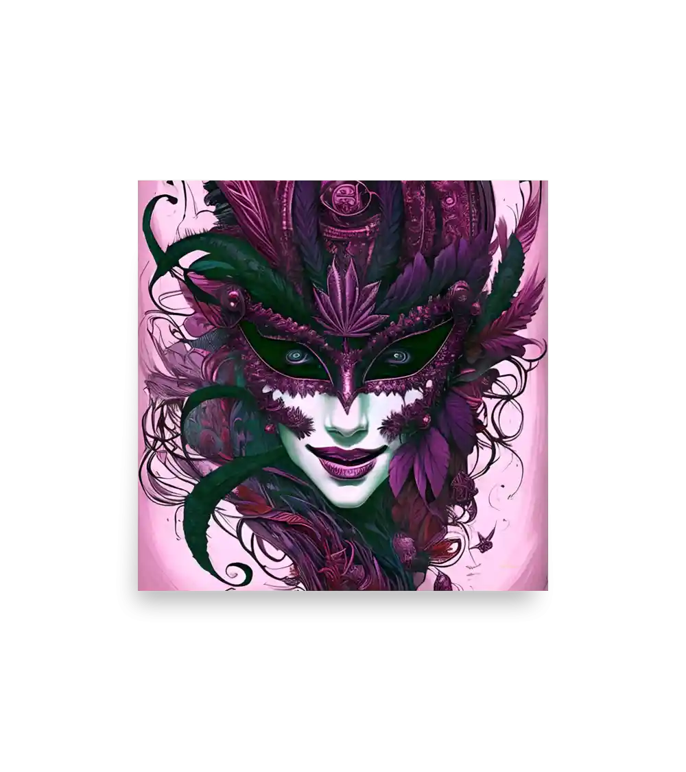 74 PLUME HFQ BURLESQUE Poster