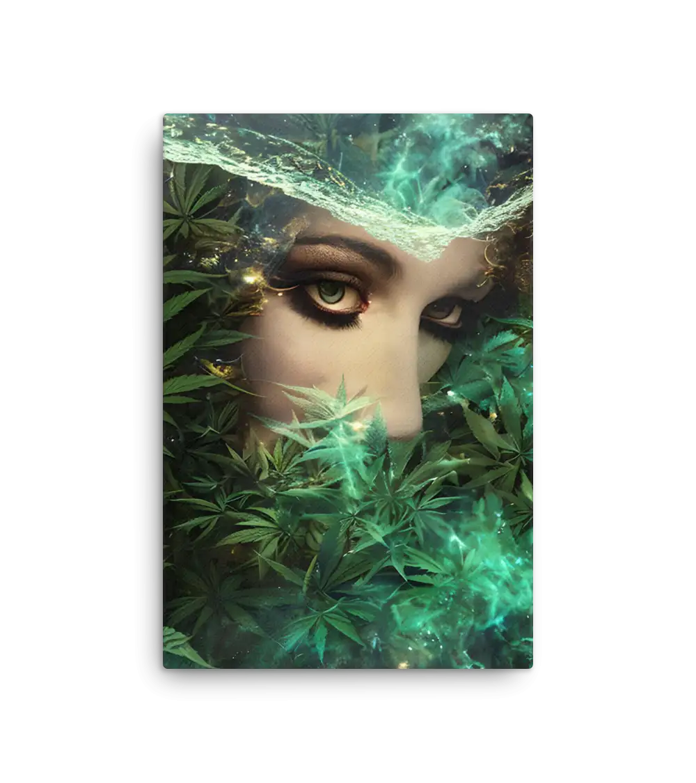 02 MARIA JUANA SIDE Canvas