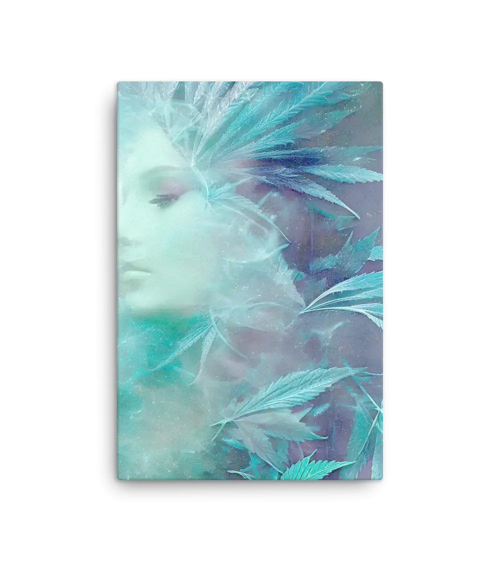 07 AZURE MARIA JUANA SIDE Canvas