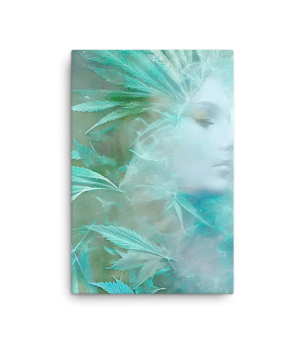 07 SMOKE MARIA JUANA SIDE Canvas