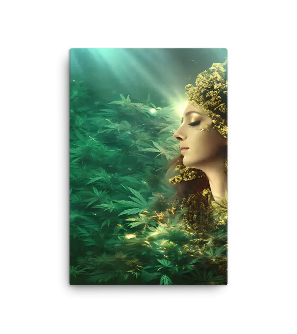 04 MARIA JUANA SIDE Canvas