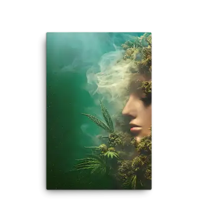 03 MARIA JUANA SIDE Canvas