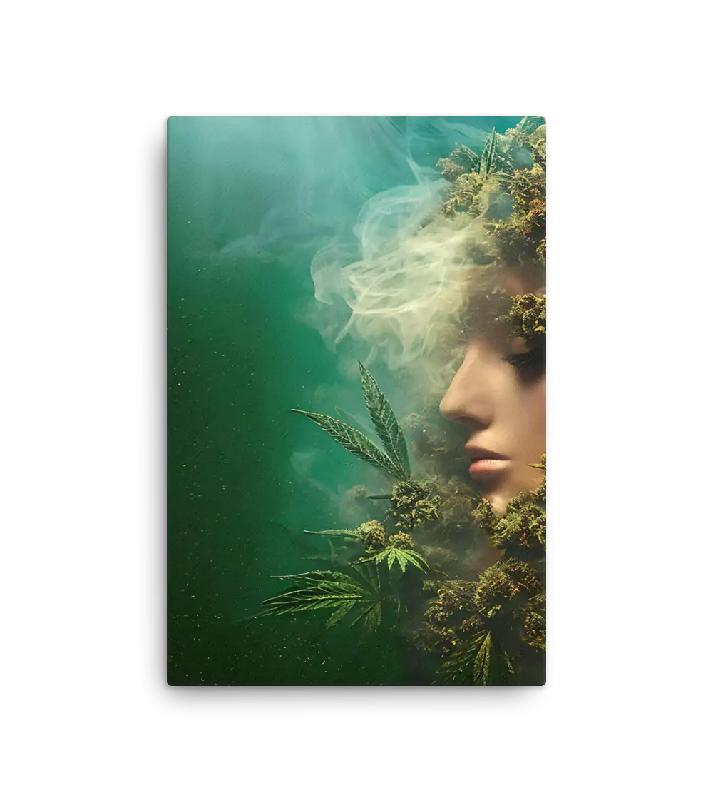 03 MARIA JUANA SIDE Canvas
